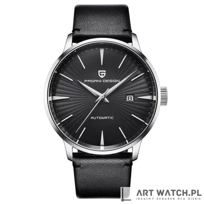 Zegarek automatyczny Pagani Design 2770 | Czarny 3 Bar