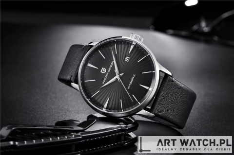 Zegarek automatyczny Pagani Design 2770 | Czarny 3 Bar