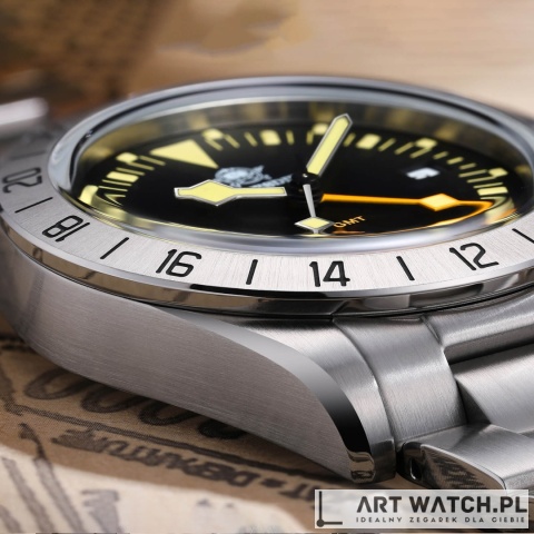 Zegarek kwarcowy Addiesdive 2036 | Deep Sea Hunter 20 Bar