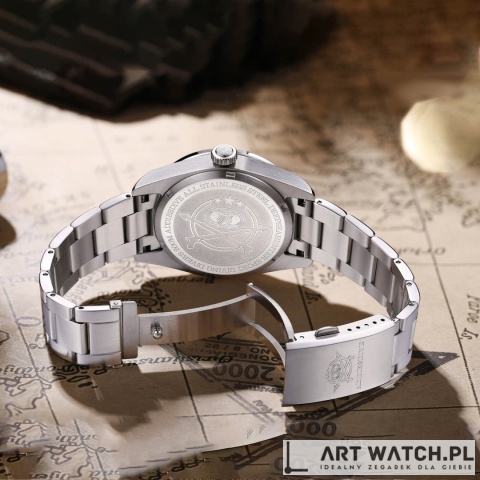 Zegarek kwarcowy Addiesdive 2036 | Deep Sea Hunter 20 Bar