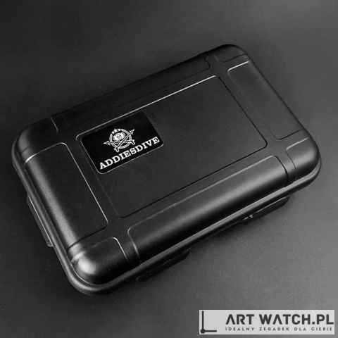 Zegarek kwarcowy Addiesdive 2539 | Biały 10 Bar VK63