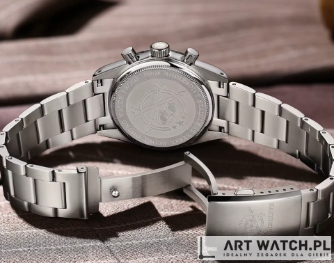 Zegarek kwarcowy Addiesdive 2539 | Czarny 10 Bar VK63