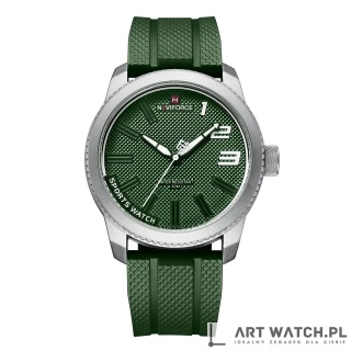 Zegarek kwarcowy Naviforce 9202T | Zielony 3 Bar