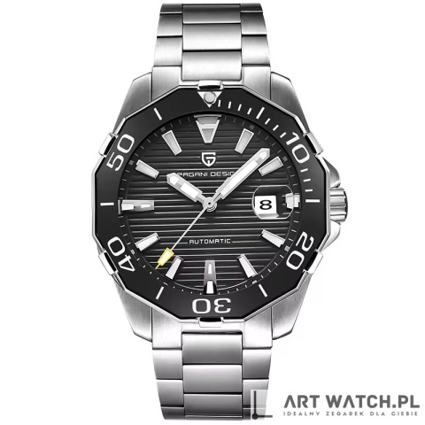 Zegarek kwarcowy Pagani Design 1617 Czarny 3 Bar