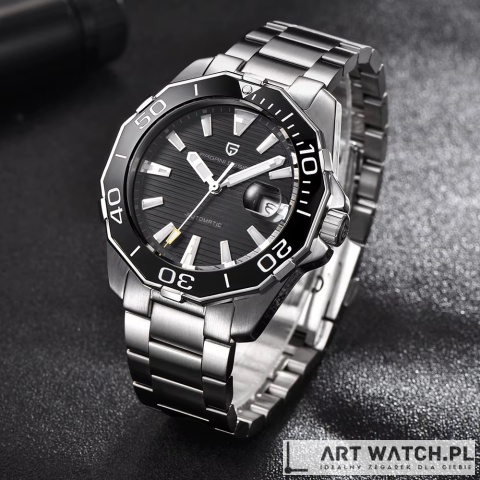 Zegarek kwarcowy Pagani Design 1617 Czarny 3 Bar