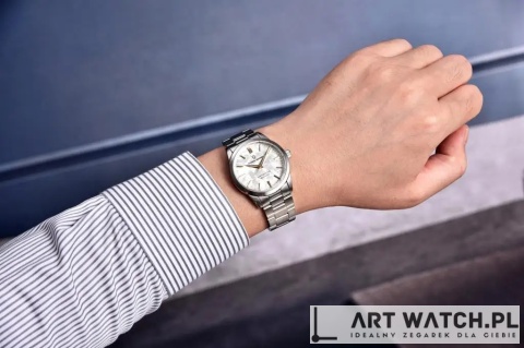 Zegarek kwarcowy Pagani Design 1734 | Biały 10 Bar Szafir