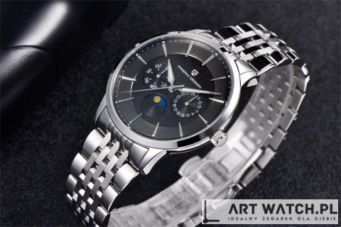 Zegarek kwarcwy Pagani Design 1795 Jubilee | Czarny 10 Bar Szafir