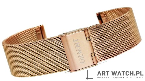 Bransoleta do Smartwatcha GIEWONT Supernova GW330 GWB330-1 - Rose Gold