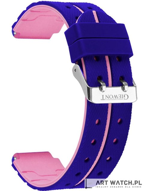 Pasek Dziecięcy do Smartwatch GIEWONT GW510 GWP510-1 SILIKON PINK