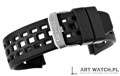 Pasek do Smartwatch GIEWONT GW440 GWP440-1 - Silikon Black