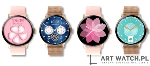Smartwatch Damski GIEWONT Różowe Złoto GW330-1