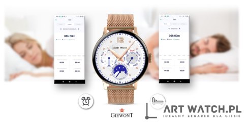 Smartwatch Damski GIEWONT Różowe Złoto GW330-1
