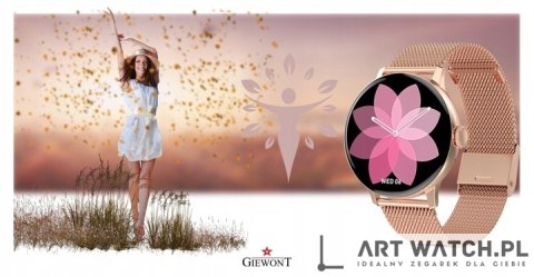 Smartwatch Damski GIEWONT Różowe Złoto GW330-1