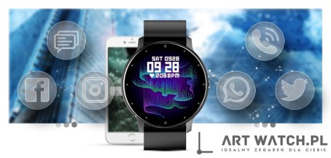 Smartwatch Damski Gravity GT1-3