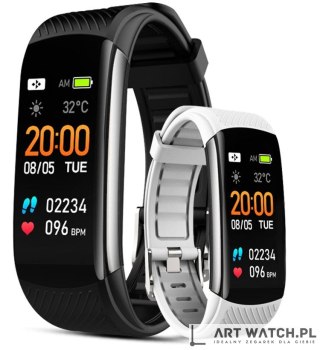 Smartwatch GIEWONT Czarno Biały 2 Paski GW200-2