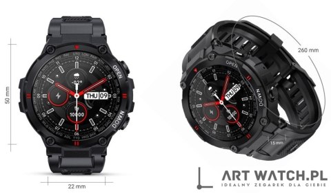 Smartwatch GIEWONT Czarny GW430-1