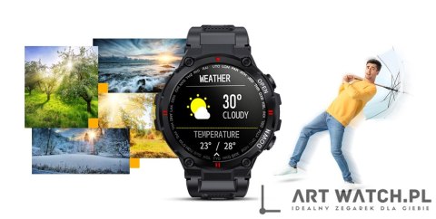Smartwatch GIEWONT Czarny GW430-1