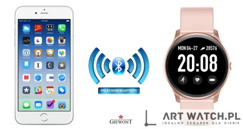 Smartwatch GIEWONT GW100-5 Różowy