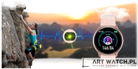 Smartwatch GIEWONT GW100-5 Różowy