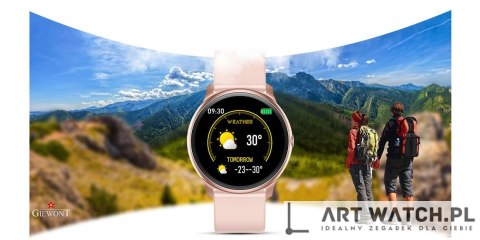 Smartwatch GIEWONT GW100-5 Różowy