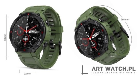 Smartwatch GIEWONT Zielony GW430-3