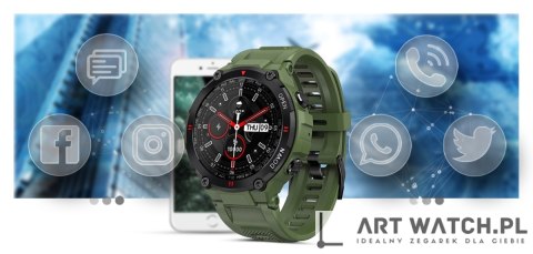Smartwatch GIEWONT Zielony GW430-3
