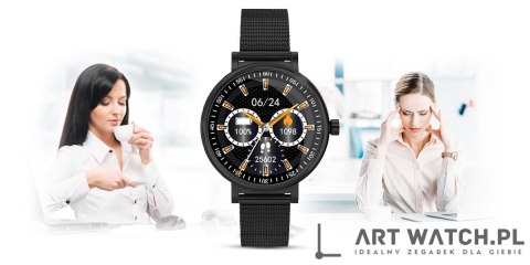 Zegarek Damski RUBICON SMARTWATCH RNBE64-3 BLACK