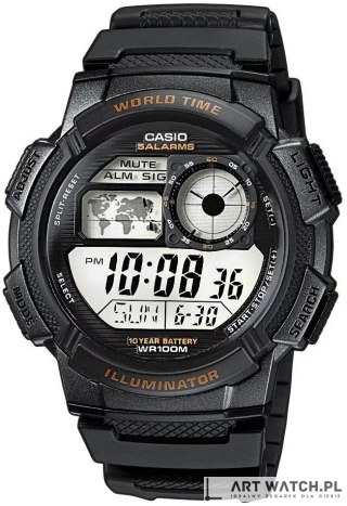 Zegarek Męski CASIO AE-1000W-1AVDF + BOX