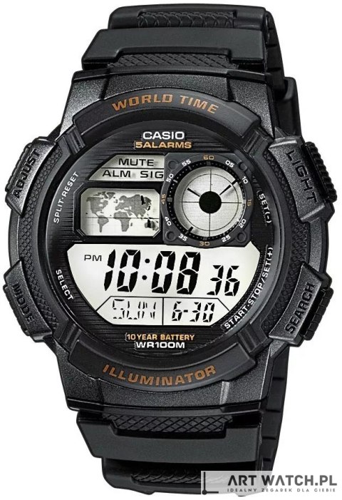 Zegarek Męski CASIO AE-1000W-1AVDF + BOX
