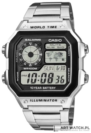 Zegarek Męski CASIO AE-1200WHD-1AVEF + BOX