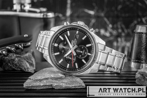Zegarek Męski CASIO EDIFICE EFV-610D-1AVUEF + BOX