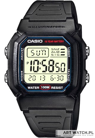 Zegarek Męski CASIO W-800H-1AVDF + BOX