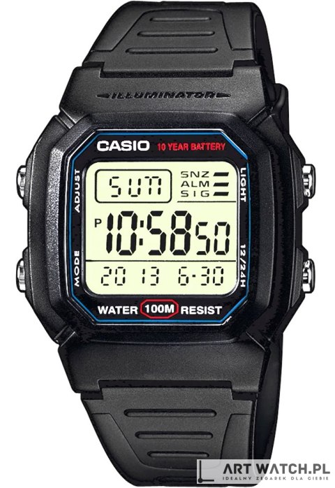 Zegarek Męski CASIO W-800H-1AVDF + BOX