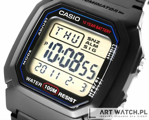 Zegarek Męski CASIO W-800H-1AVDF + BOX