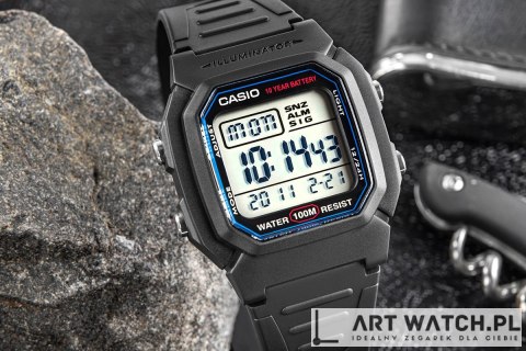 Zegarek Męski CASIO W-800H-1AVDF + BOX