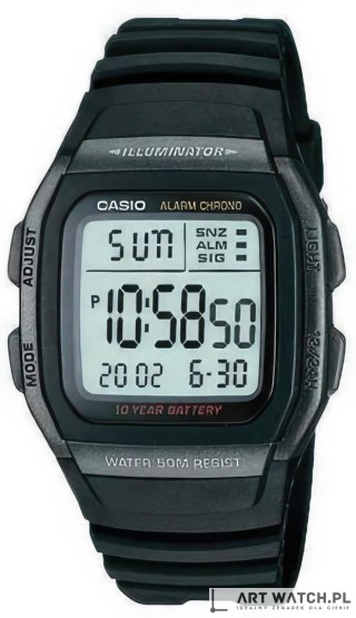 Zegarek Męski CASIO W-96H-1BVDF + BOX