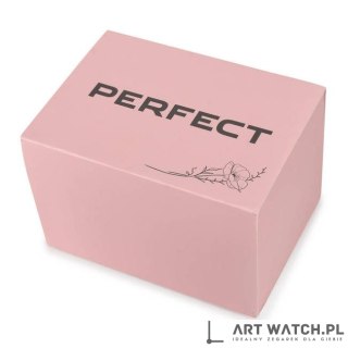 Pudełko Perfect na zegarek - róż pudrowy