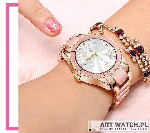 Smartwatch Damski Rubicon RNCE82 Różowy