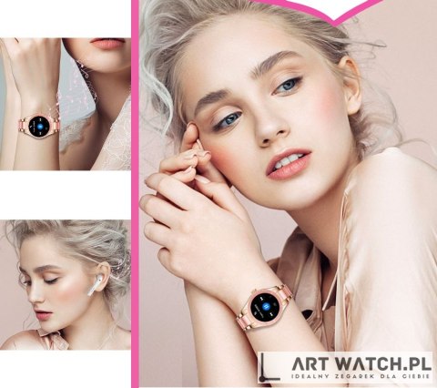 Smartwatch Damski Rubicon RNCE82 Różowy