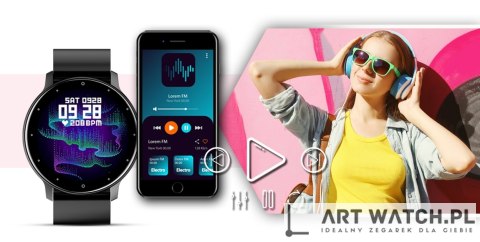 Smartwatch GIEWONT Czarny GW120-2 Pro