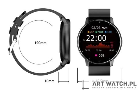 Smartwatch GIEWONT Czarny GW120-2 Pro