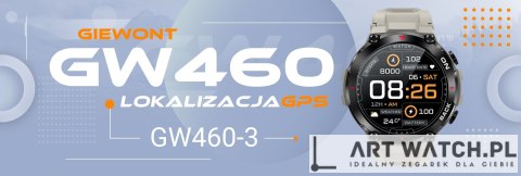 Smartwatch GIEWONT Pionier GPS GW460-3 - Light Stone