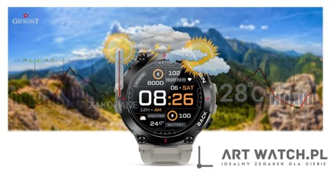 Smartwatch GIEWONT Pionier GPS GW460-3 - Light Stone