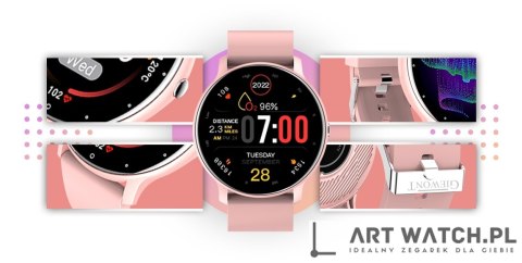 Smartwatch GIEWONT Różowy GW120-1