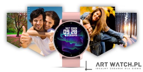 Smartwatch GIEWONT Różowy GW120-1