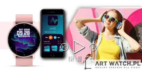 Smartwatch GIEWONT Różowy GW120-1