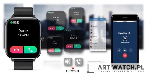 Smartwatch Giewont Czarny GW230-2