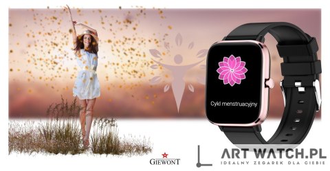 Smartwatch Giewont Różowo-Czarny GW230-3