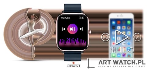 Smartwatch Giewont Różowo-Granatowy GW230-5