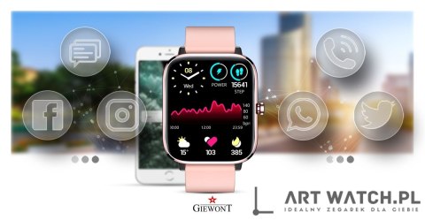 Smartwatch Giewont Różowy GW230-1 